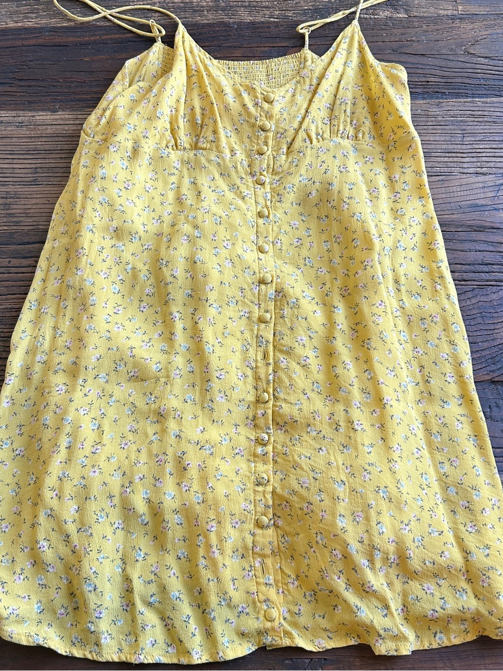 Volcom | Hey Bud Yellow Floral Sundress